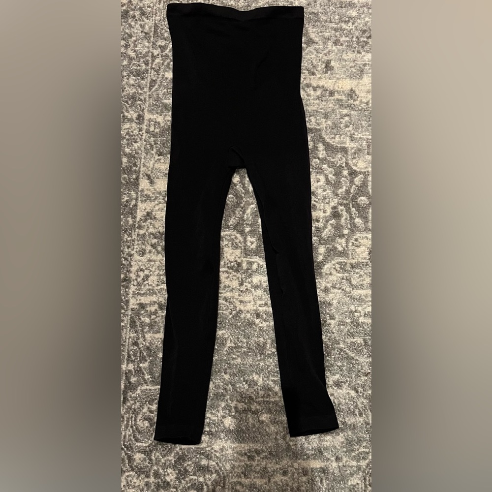 Black Maternity and post pregnancy leggings